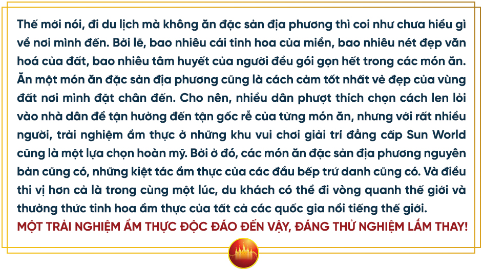 ẩm thực sunworld